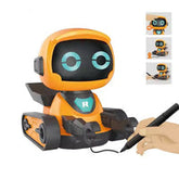 Mini Drawing Robot Toy for Kids - Educational STEM Vibrobot with Marker & Lights | Battery Operated Drawing Fun | Buy Online in Pakistan